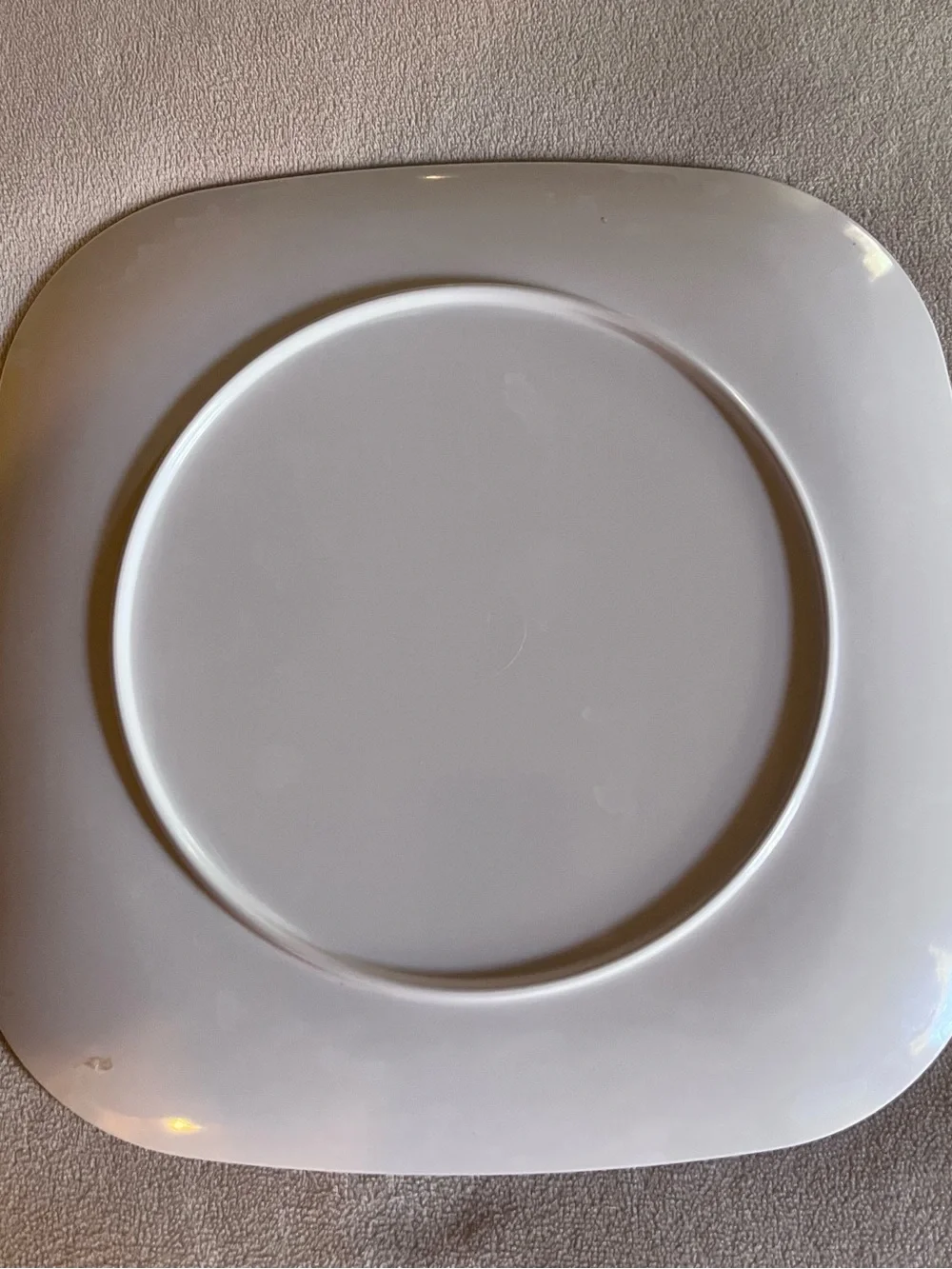 PIER 1 Set Of 4 Melamine Dinner Plates And 4 Matching Cloth Napkins - Picture 3 of 8